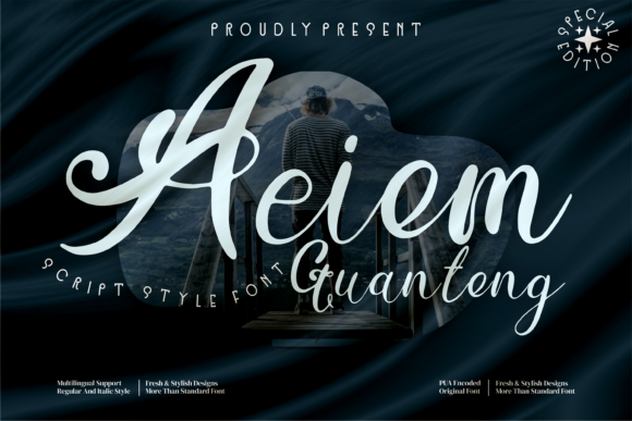 Aciem Guanteng: A Handwritten Font for Crafters