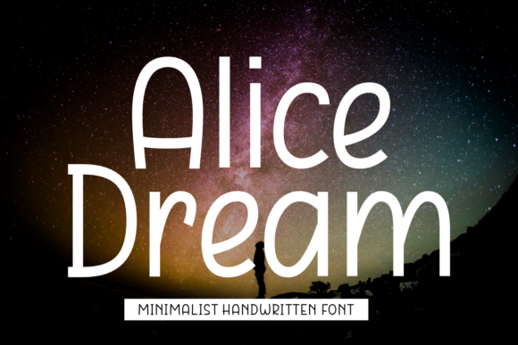 Alice Dream: A Versatile Handwritten Font for Editorial Design
