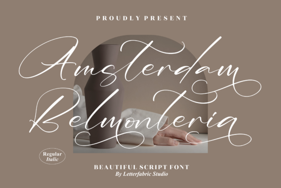 Amsterdam Belmonteria: A Font for Charming Handmade Creations