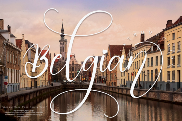 Belgian: A Refined Script Font for Elegant Web Design