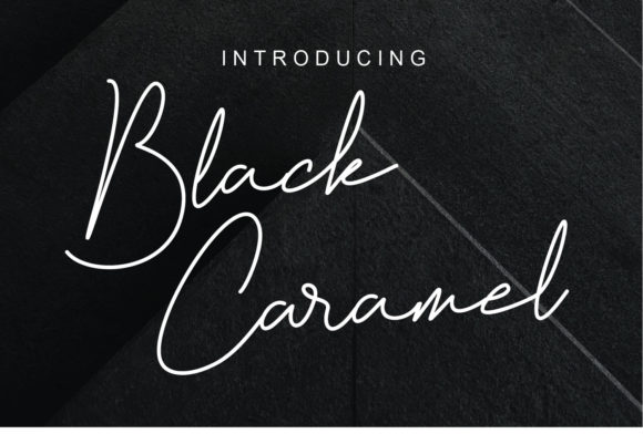 Black Caramel: A Magical Script Font for Web Design