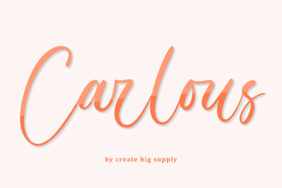 Bring Elegance to Your Creations with Carlous Font