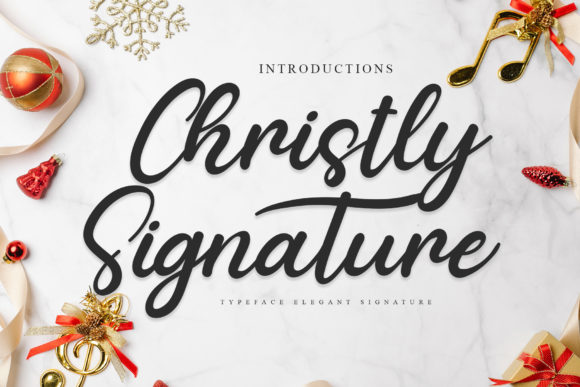 Christly Signature: A Font for Elegant Web Design