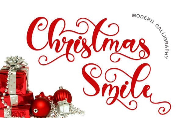 Christmas Smile: A Festive Font for Handmade Creations