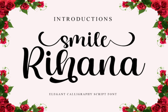 Discovering the Elegance of Smile Rihana: A Handwritten Font for Editorial Design