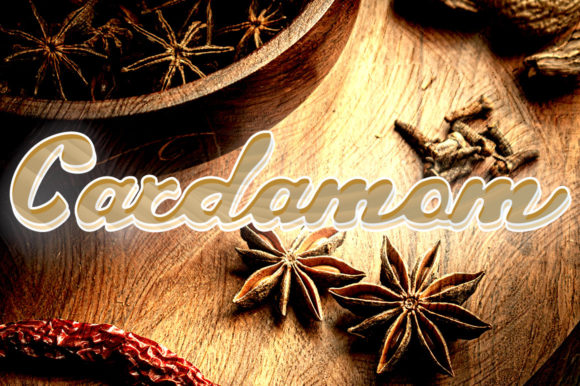 Elevate Your Brand with Cardamom: A Delicate Script Font