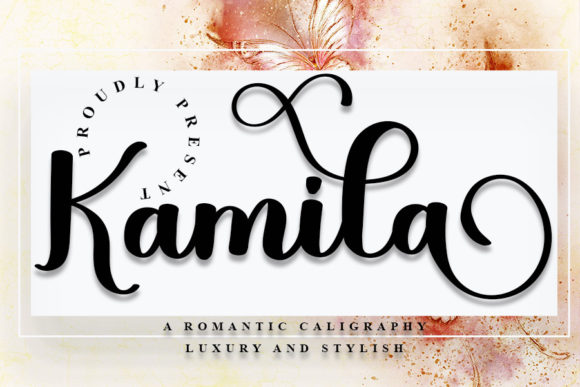 Elevate Your Brand with Kamila: A Graceful Script Font