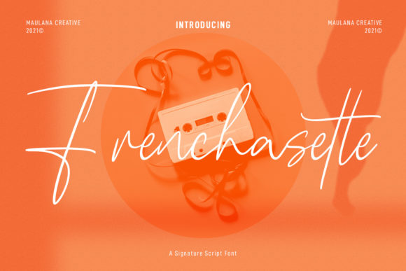 Elevate Your Campaigns with Frenchasette: A Delicate Script Font