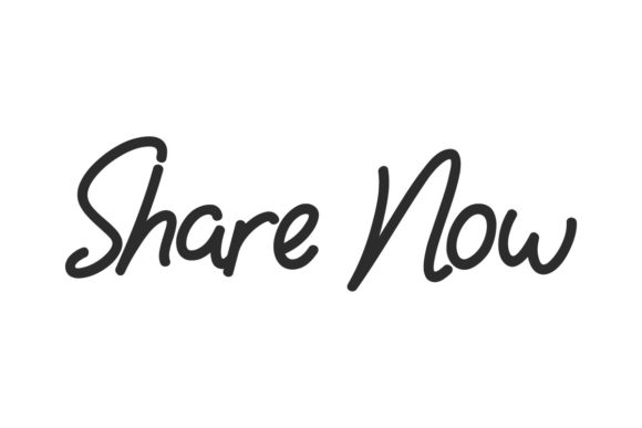 Enhance Your Brand with Share Now Script Font