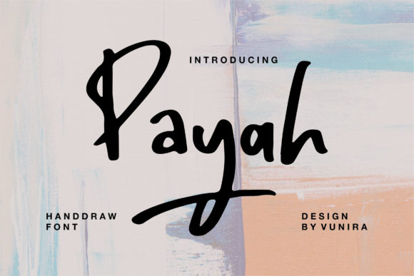 Enhance Your Brand with the Elegant Payah Script Font