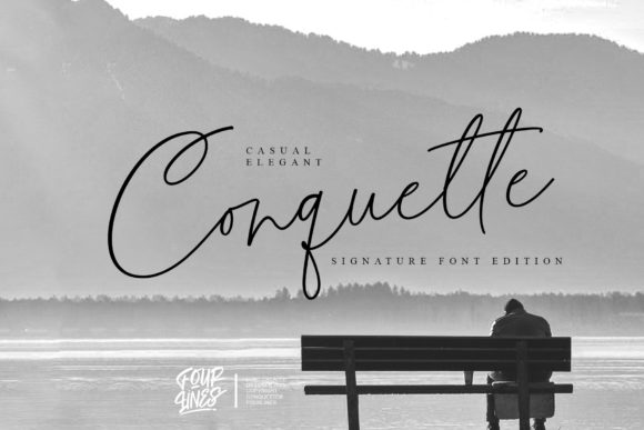 Enhance Your Web Design with Conquette Font