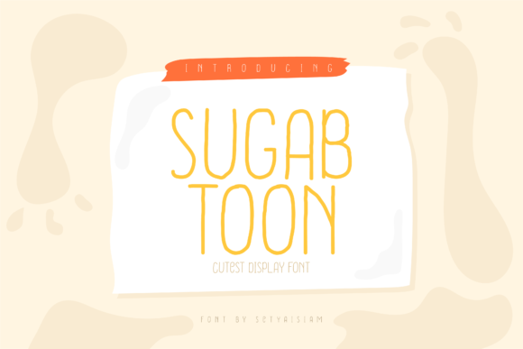 Enhance Your Web Design with Sugab Toon Font
