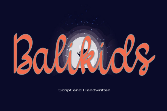 Enhancing Brand Elegance with Balikids Calligraphy Font