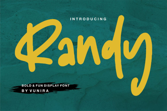 Enhancing Web Design with the Handwritten Font Randy