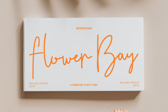 Flower Bay: A Timeless Handwritten Font for Elegant Branding