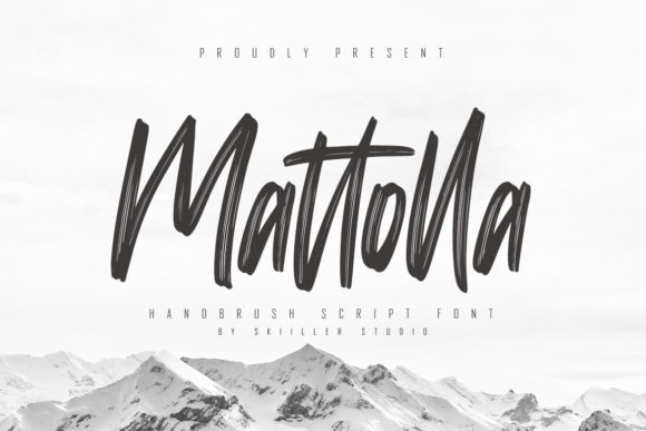Introducing Mattolla: A Premium Script Font for Marketers