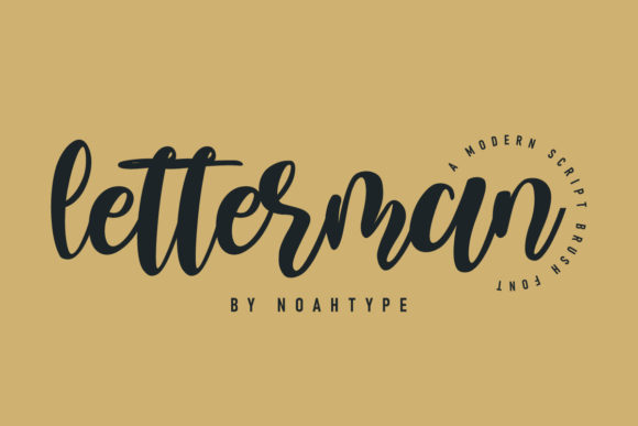 Letterman: A Handwritten Font for Elegant Editorial Design