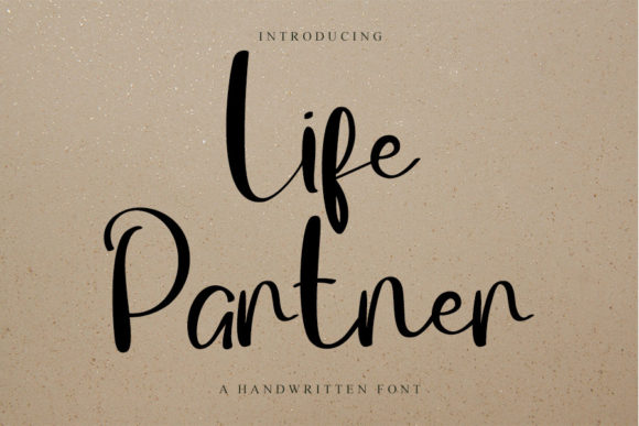Life Partner: An Elegant Script Font for Branding