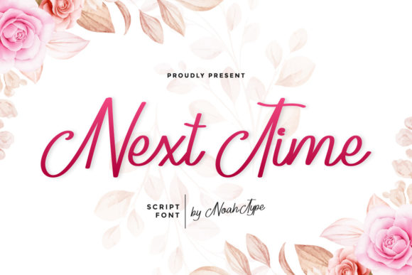 Next Time: A Handwritten Font for Editorial Elegance