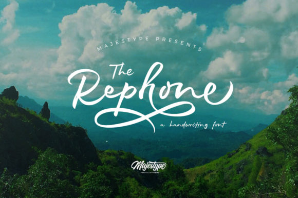 Rephone: A Charming Script Font for Engaging Web Designs