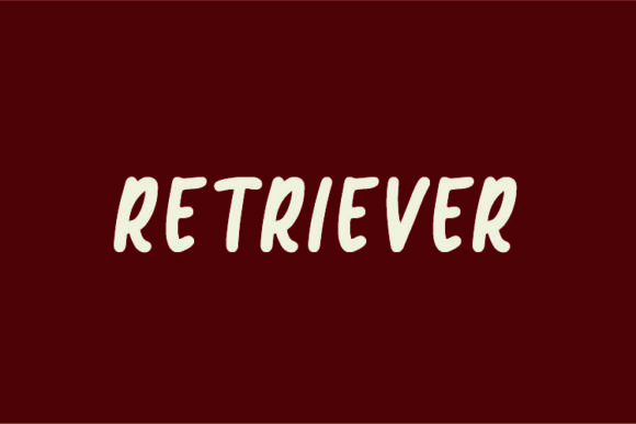 Retriever: A Playful Handwritten Font for Engaging Campaigns