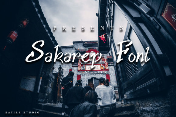 Sakarep: A Charming Script Font for Crafters and Creators