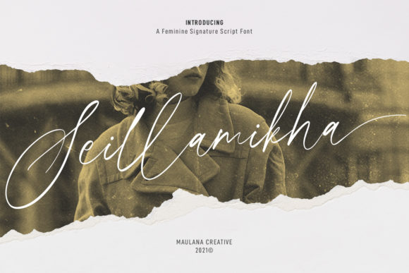Seillamikha: A Versatile Script Font for Modern Branding
