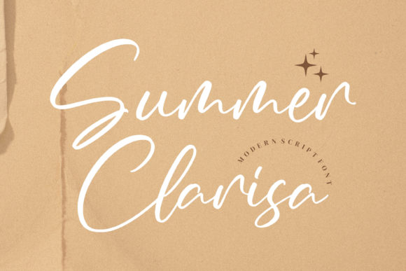 Summer Clarisa: A Charming Script Font for Web Design