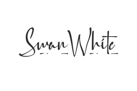 Swan White: A Premium Script Font for Elegant Campaigns