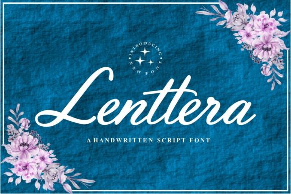 Transform Your Brand with Lenttera: A Charming Script Font