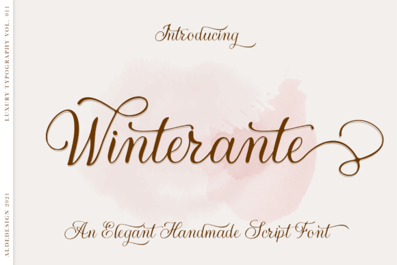 Winterante: Elevate Your Brand with This Elegant Script Font
